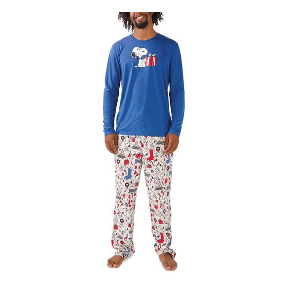 HYBRID APPAREL Other - HYBRID APPAREL Mens Gray Long Sleeve Top Straight leg Pants Fleece Pajamas XXL